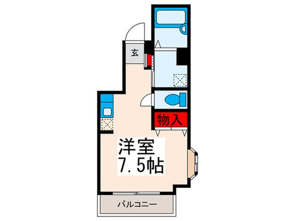 メゾン東尾久の物件間取画像